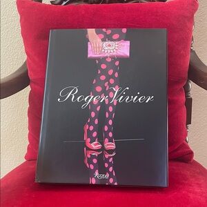 Roger Vivier Pink and Black legacy Fashion Book